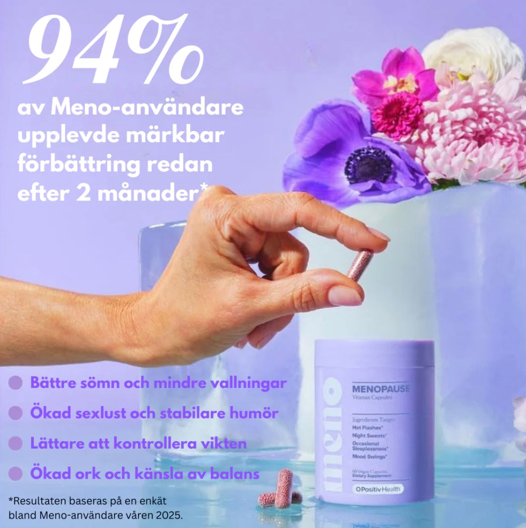 Meno - Hormonbalans & Klimakteriestöd