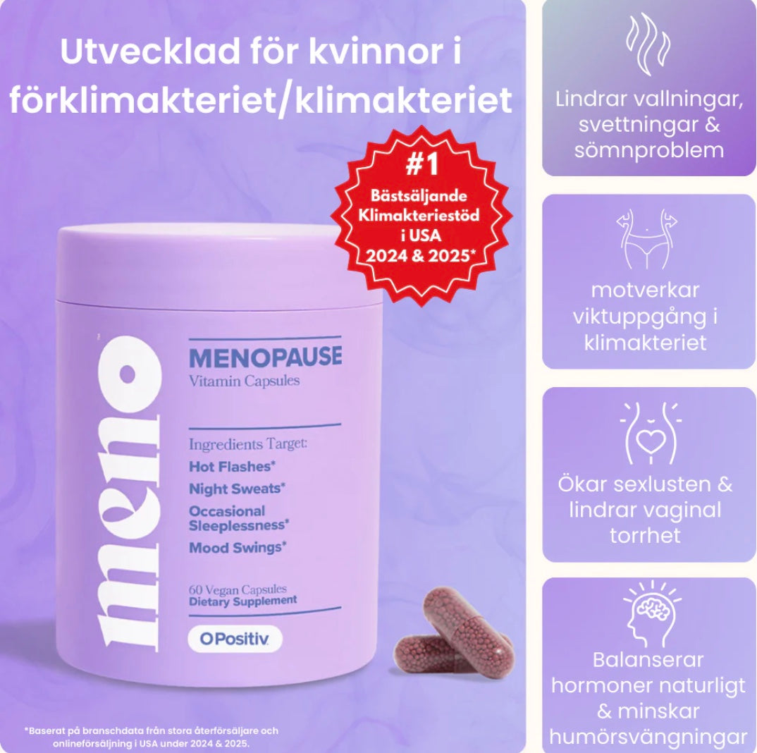 Meno - Hormonbalans & Klimakteriestöd